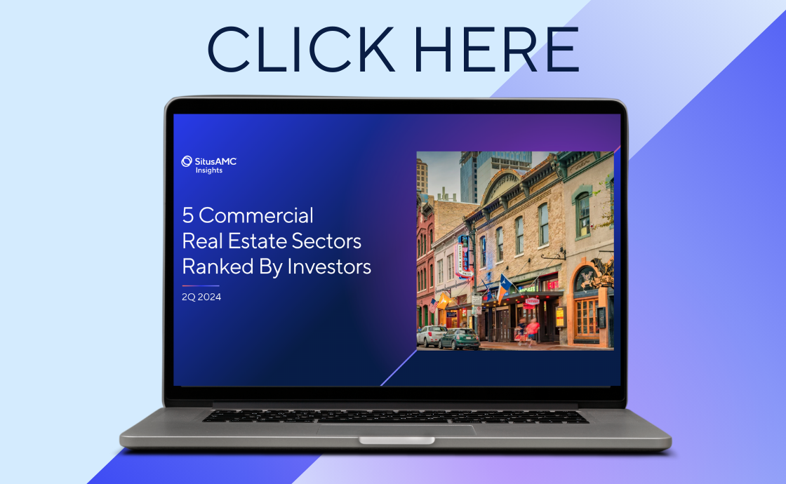 5 CRE sector ranked by investors