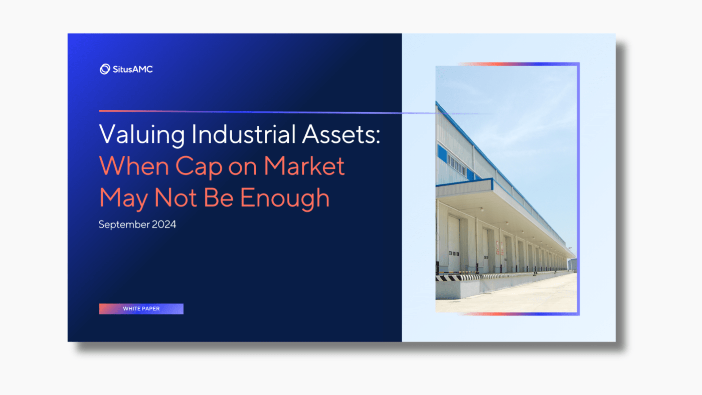 Valuing industrial assets